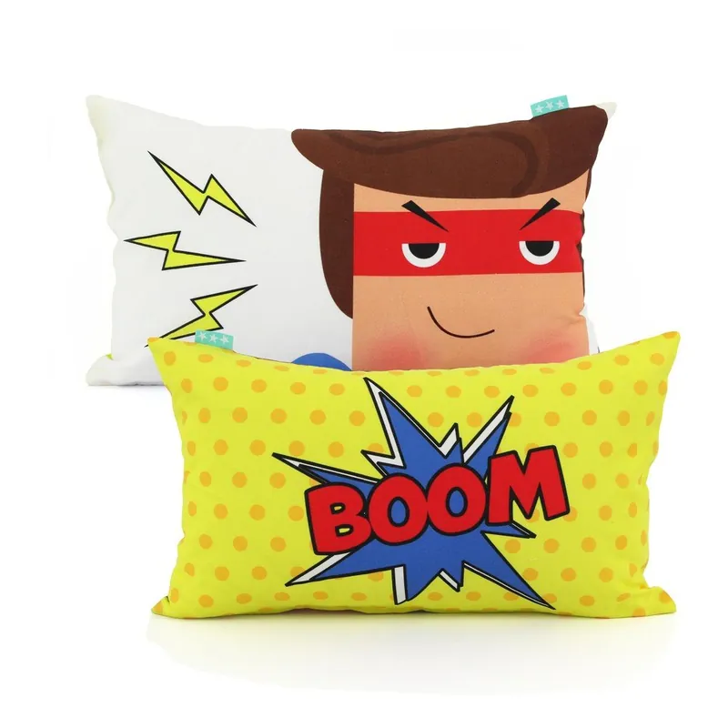 Bawełniana dwustronna poszewka na poduszkę Baleno Super Hero, 50x30 cm Bonami Okazja