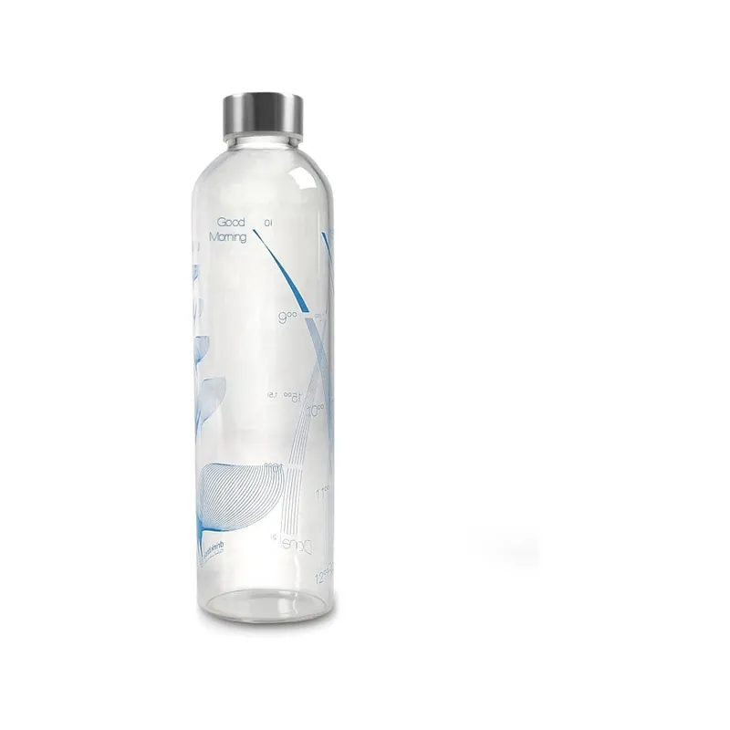 Butelka Drinkitnow Flipper 1 l, niebieska Bonami Hit sprzedaży