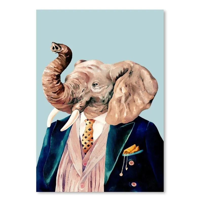 Plakat "Elephant", 42x60 cm Bonami Tani