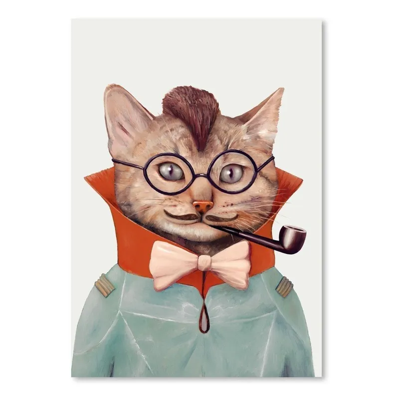 Promocja Plakat "Eclectic Cat", 42x60 cm Bonami