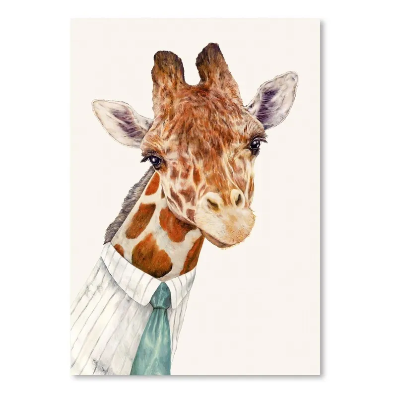 Plakat "Mr. Giraffe", 42x60 cm Bonami Oferta