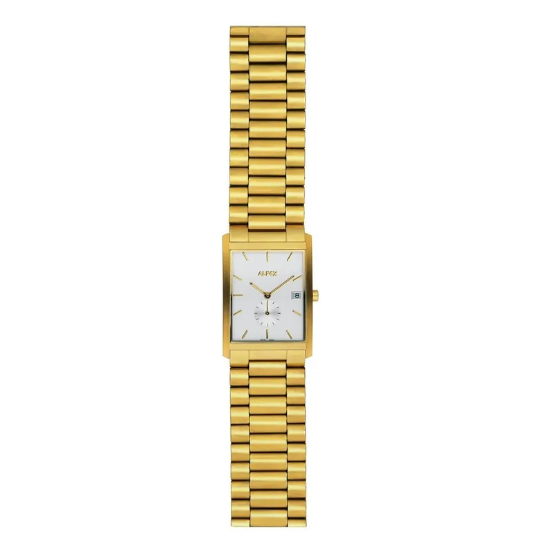 Ekspresowa dostawa Zegarek męski Alfex 5581 Yelllow Gold/Yellow Gold Bonami