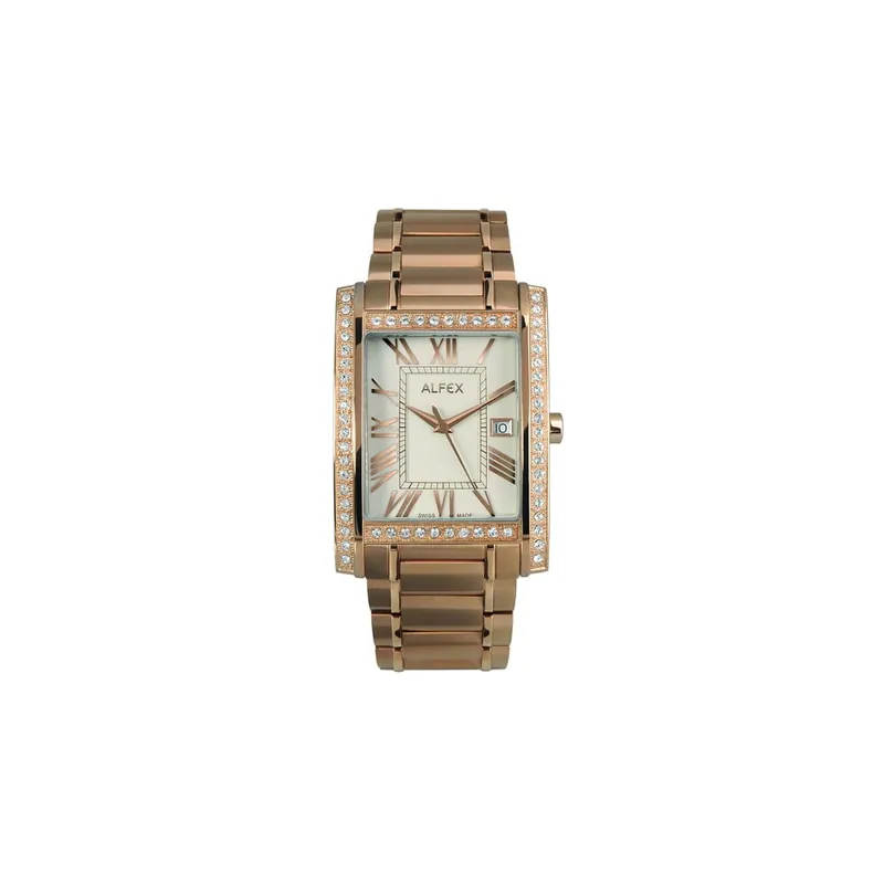 Najlepsza cena Zegarek męski Alfex 56677 Rose Gold/Rose Gold Bonami