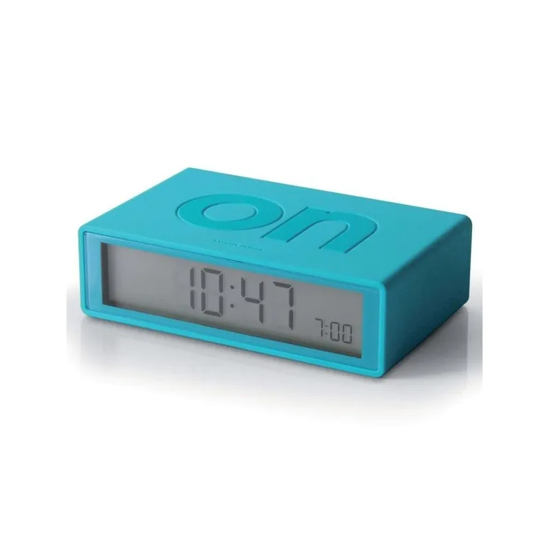 Oferta czasowa Budzik do obracania Flip, błękitny Bonami