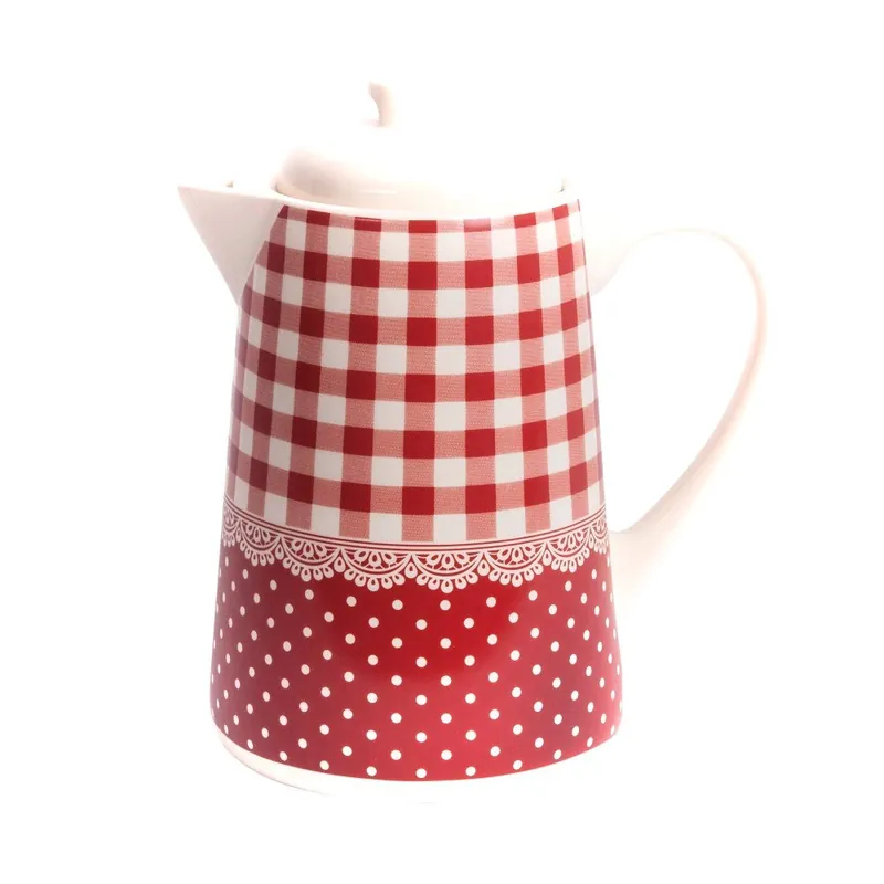 Dzbanek Red Dots&Checks Bonami Nowy