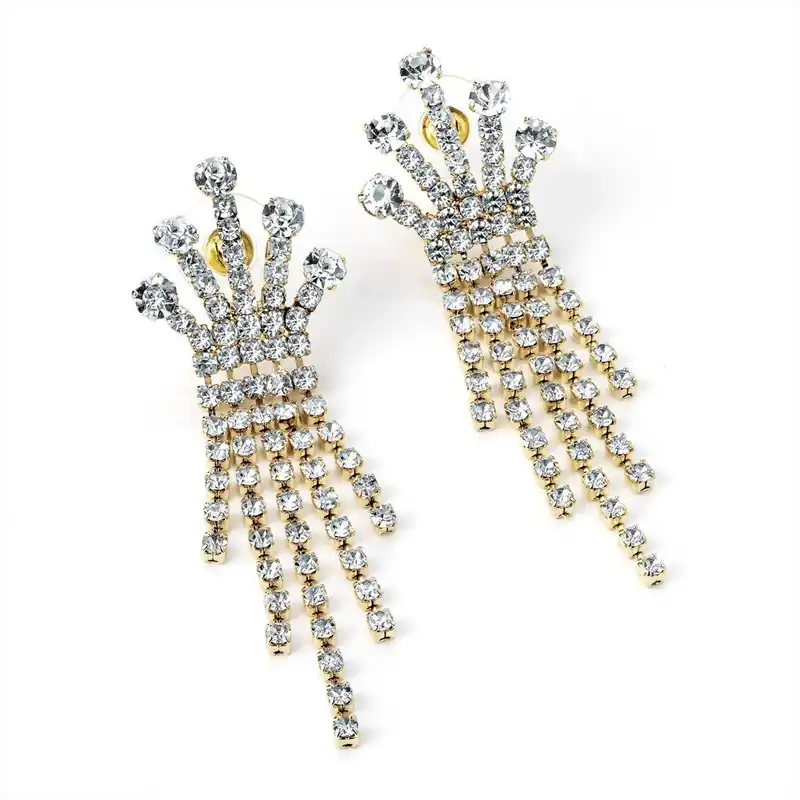 Nowy Kolczyki Crystal Crown Bonami