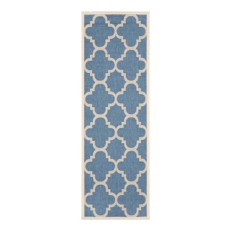 Zamów teraz Chodnik Safavieh Mali Blue, 243x68 cm Bonami