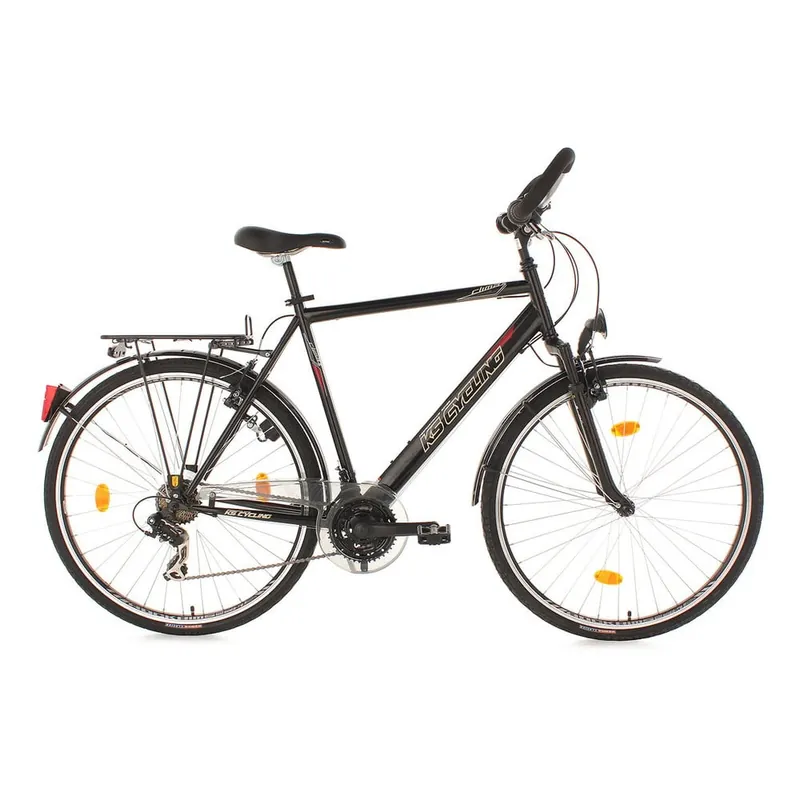 Męski rower City Bike CLX KS Black, 28", wysokość ramy 53 cm Bonami Hit cenowy