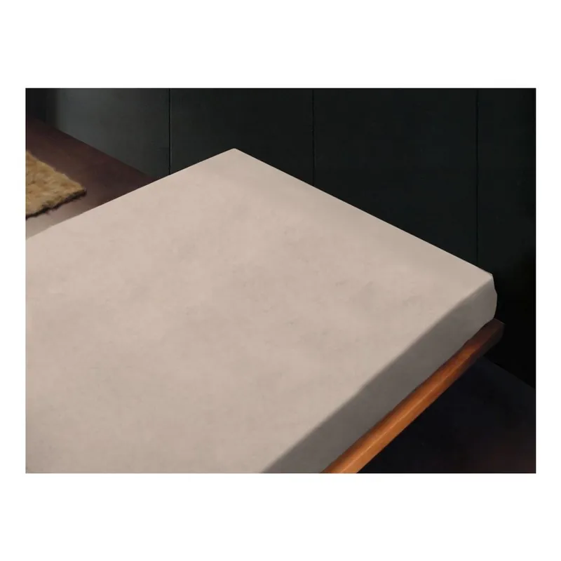 Darmowy zwrot Prześcieradło Liso Crema, 180x260 cm Bonami