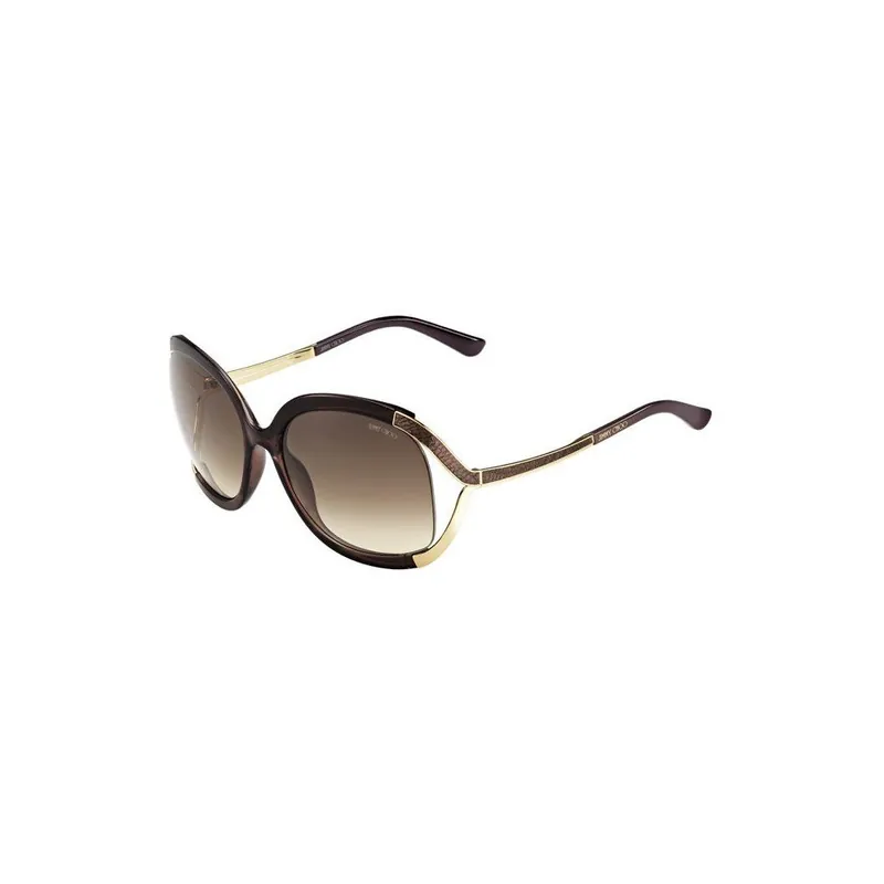 Kup online Okulary przeciwsłoneczne Jimmy Choo Beatrix Gold Brown/Brown Bonami