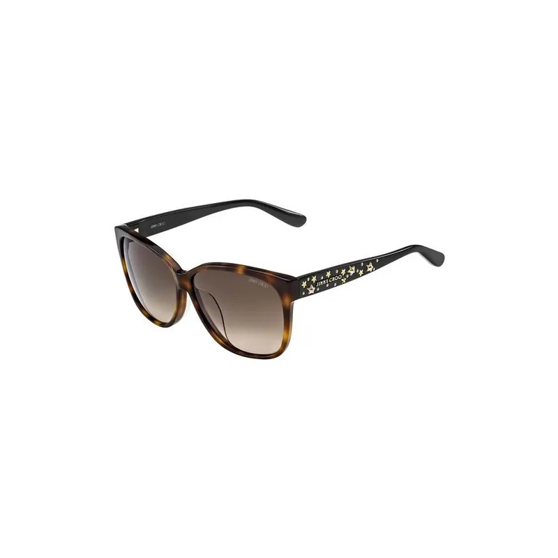 Niska cena Okulary przeciwsłoneczne Jimmy Choo Chanty Leopard/Brown Bonami