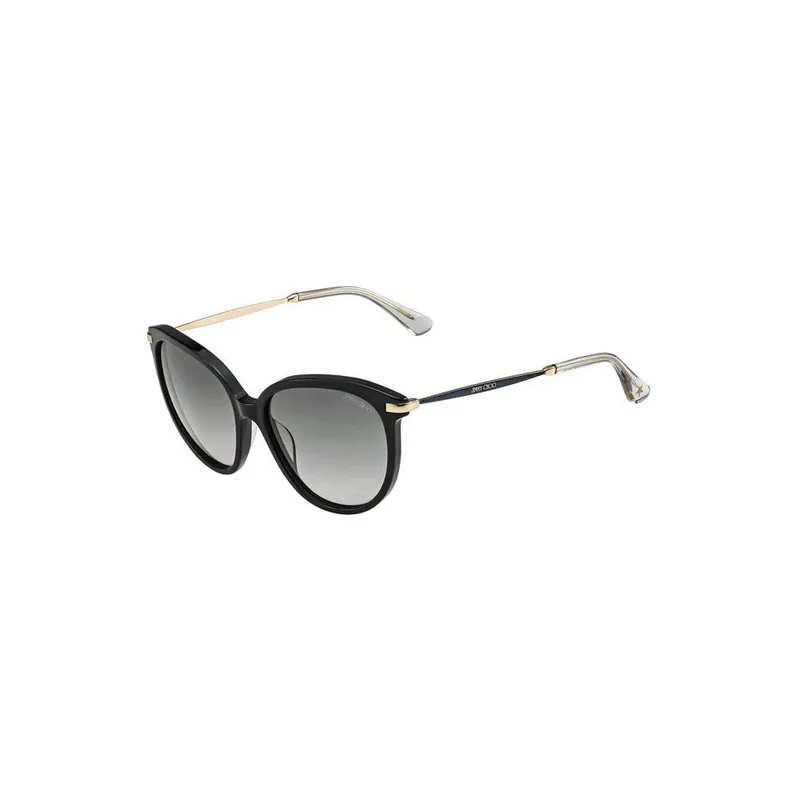 Wyjątkowa oferta Okulary przeciwsłoneczne Jimmy Choo Ive Black Glitter/Grey Bonami