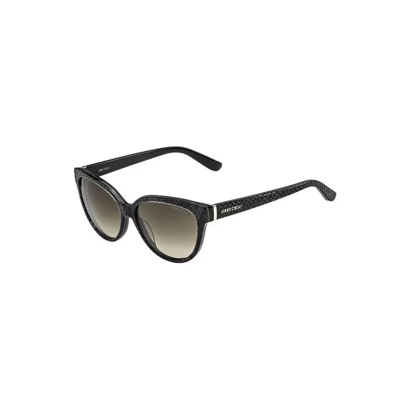 Wysoka jakość Okulary przeciwsłoneczne Jimmy Choo Odette Black Python/Brown Bonami