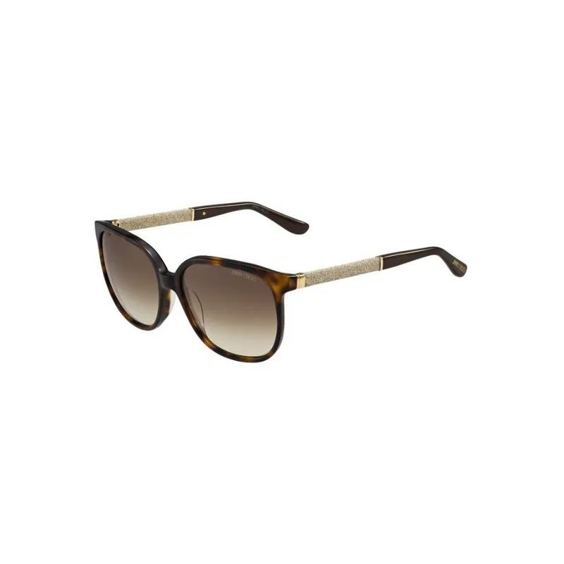 Okulary przeciwsłoneczne Jimmy Choo Paula Havana/Brown Bonami Bestseller