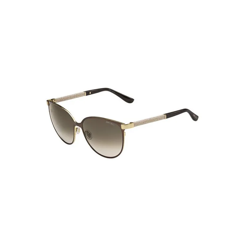 Okulary przeciwsłoneczne Jimmy Choo Posie Black White/Brown Bonami Szybka wysyłka