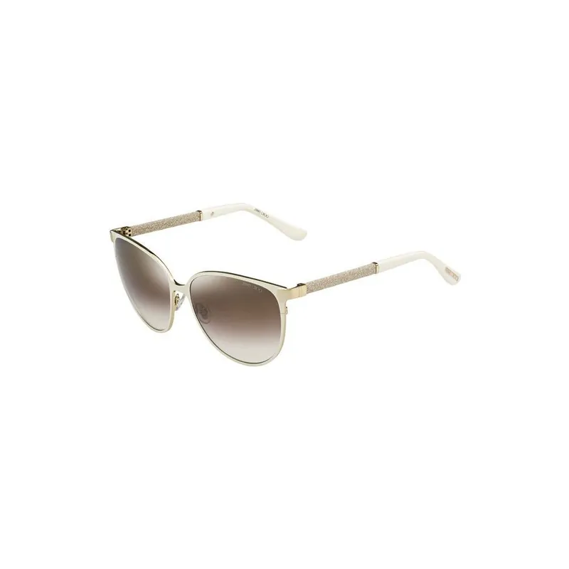 Okulary przeciwsłoneczne Jimmy Choo Posie Ivory/Brown Bonami Sprawdź teraz