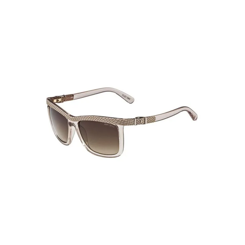 Okulary przeciwsłoneczne Jimmy Choo Rea Nude/Brown Bonami Super okazja