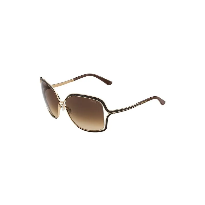 Okulary przeciwsłoneczne Jimmy Choo Sally Rose Gold/Brown Bonami Wyjątkowa oferta