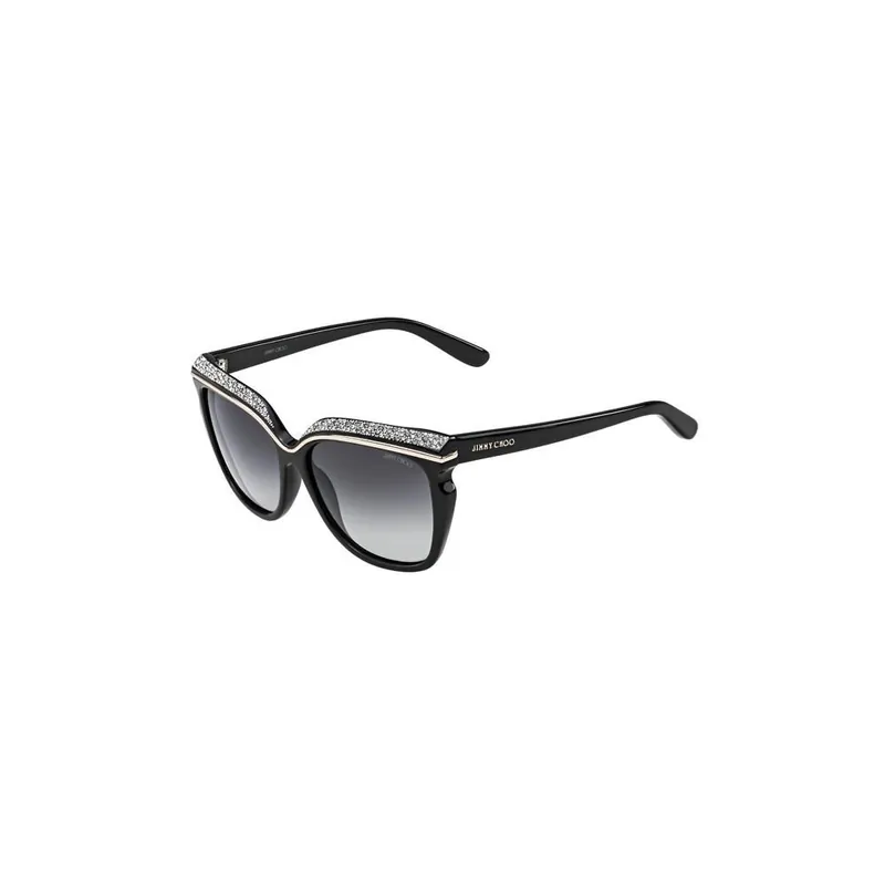 Wybór klientów Okulary przeciwsłoneczne Jimmy Choo Sophia Black/Grey Bonami