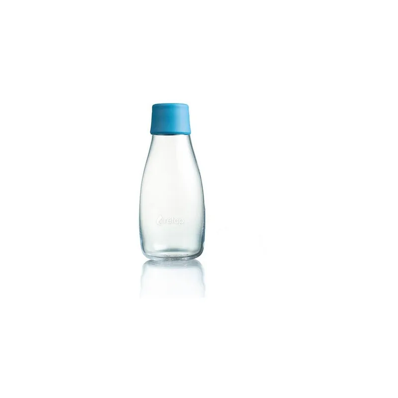 Oferta limitowana Jasnoniebieska butelka ze szkła ReTap, 300 ml Bonami