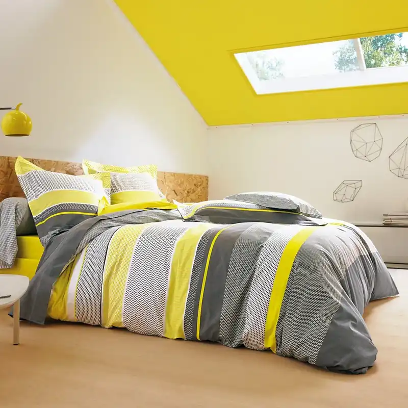 Bestseller Pościel Festival Citron 140x200 cm Bonami