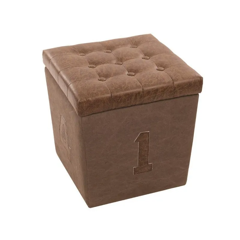 Nowość Stołek Box Brown, 40x40x44 cm Bonami