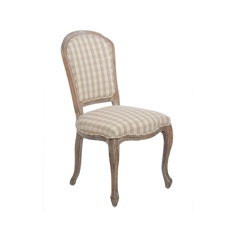 Krzesło Checquers Beige, 50x50x96 cm Bonami Ostatnie sztuki