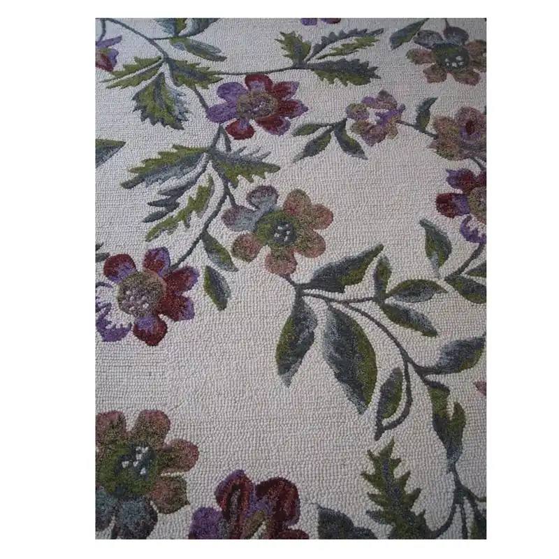 Wełniany dywan Florid Green, 160x230 cm Bonami Okazja