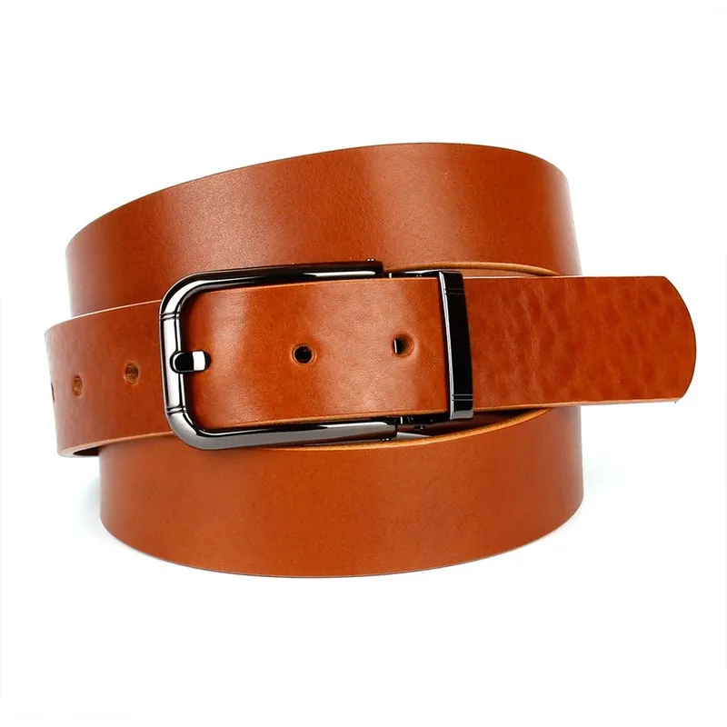 Kup online Pasek skórzany męski 3PJ30 Cognac, 90 cm Bonami