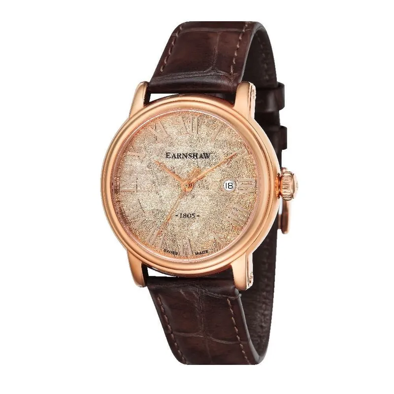 Zniżka Zegarek męski Thomas Earnshaw Rose Gold Bonami