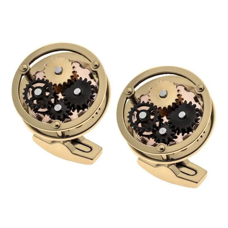 Oferta limitowana Spinki do mankietów Thomas Earnshaw Golden Bonami