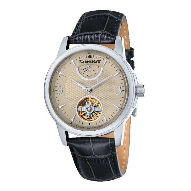 Dodaj do koszyka Zegarek męski Thomas Earnshaw Metallic Black/Brown Bonami