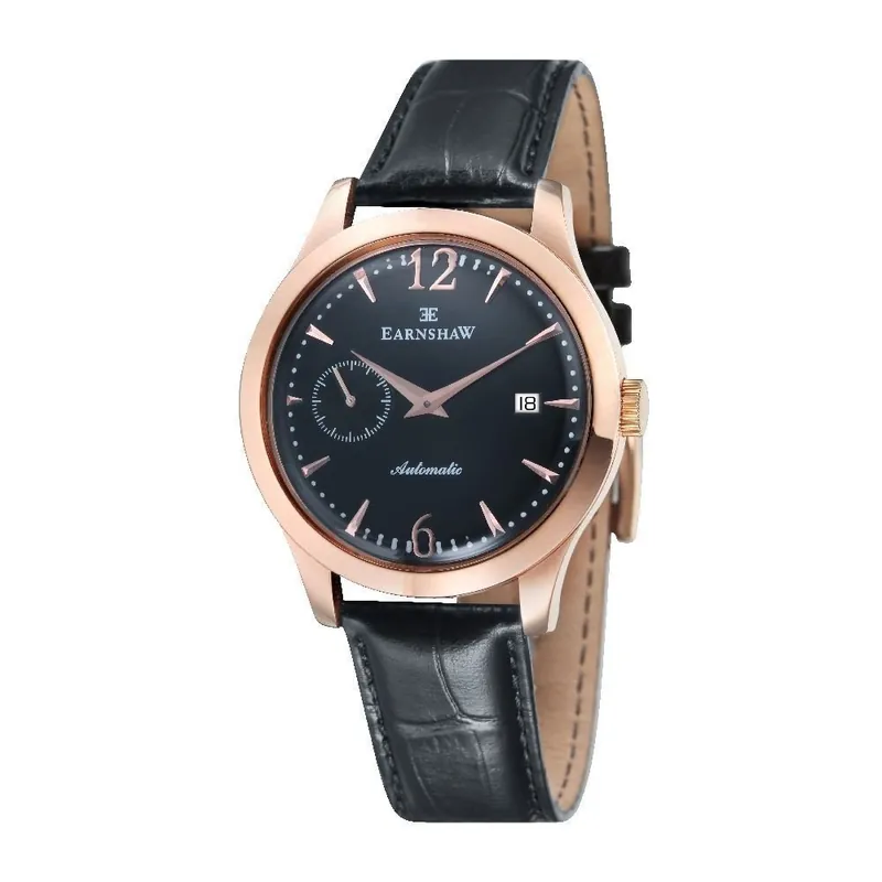Bestseller Zegarek męski Thomas Earnshaw Black/Rose Gold Bonami