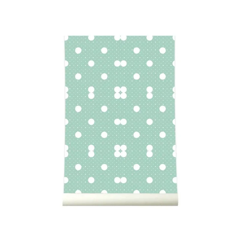 Zniżka Tapeta Dots Pastelgreen Bonami