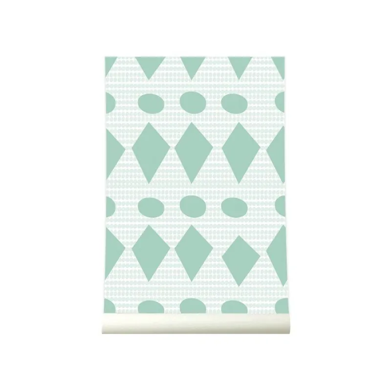 Obniżka ceny Tapeta Flags Pastelgreen Bonami