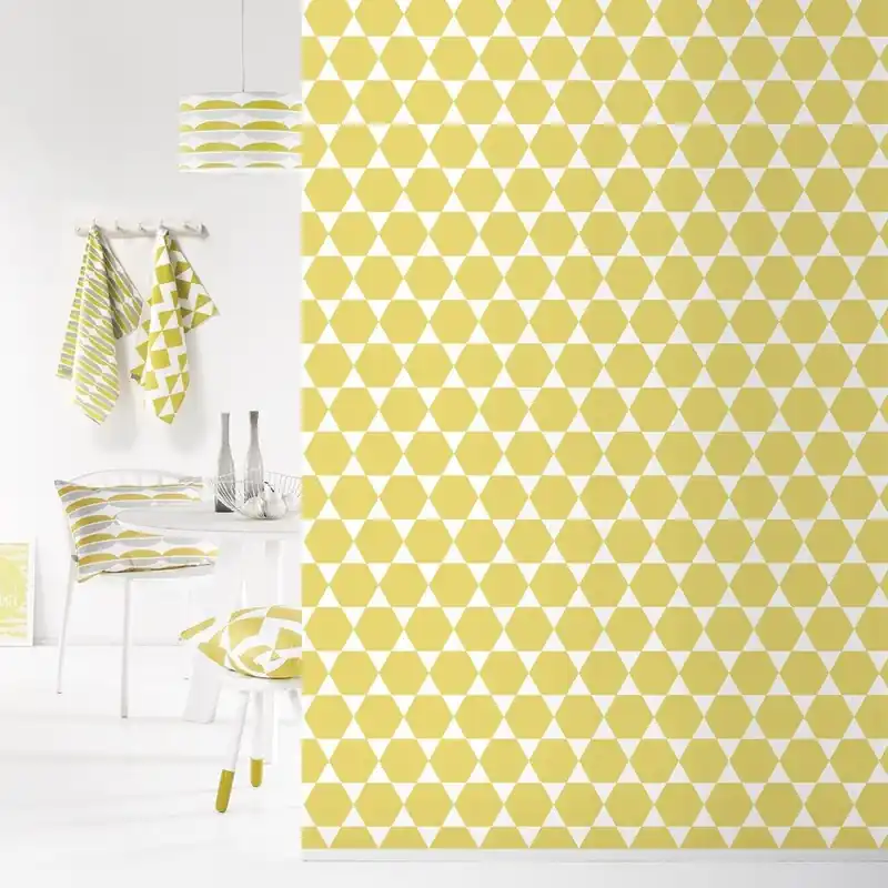 Tani Tapeta Stars Yellow Bonami