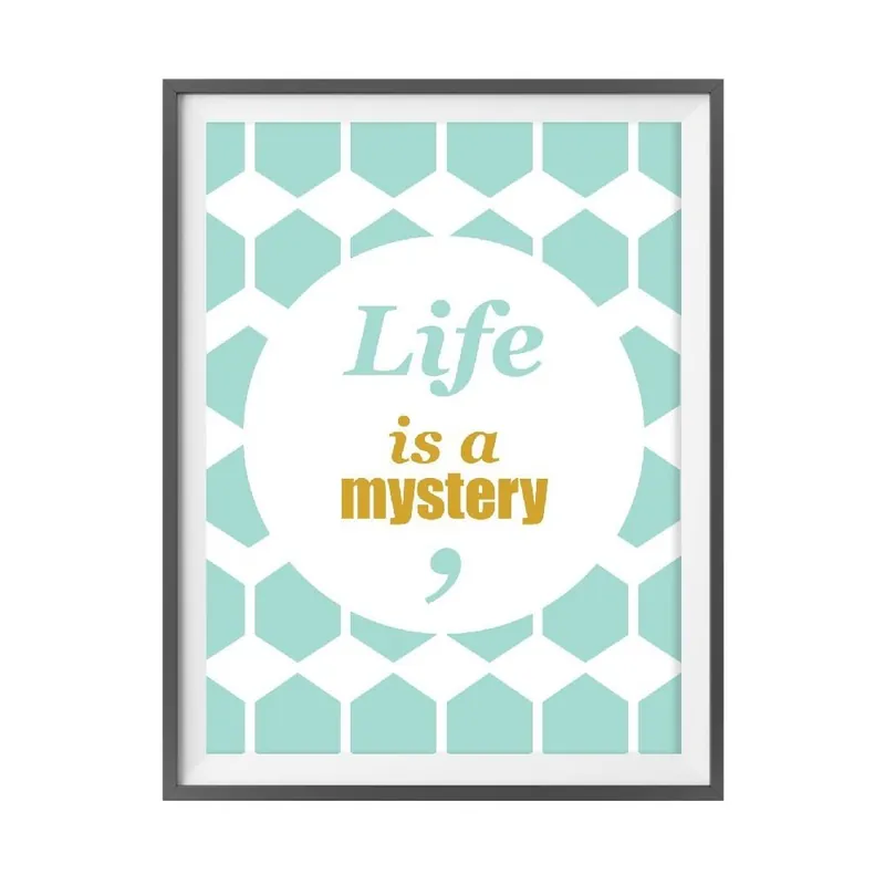 Dodaj do koszyka Plakat muzyczny Life Is A Mystery Bonami