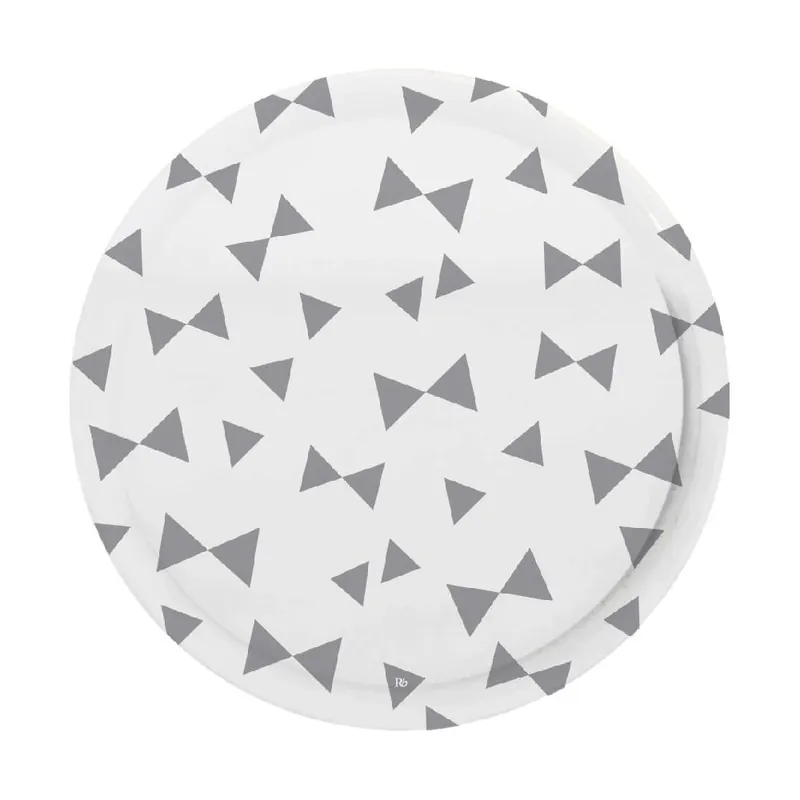 Super okazja Taca Small Bows Grey Bonami