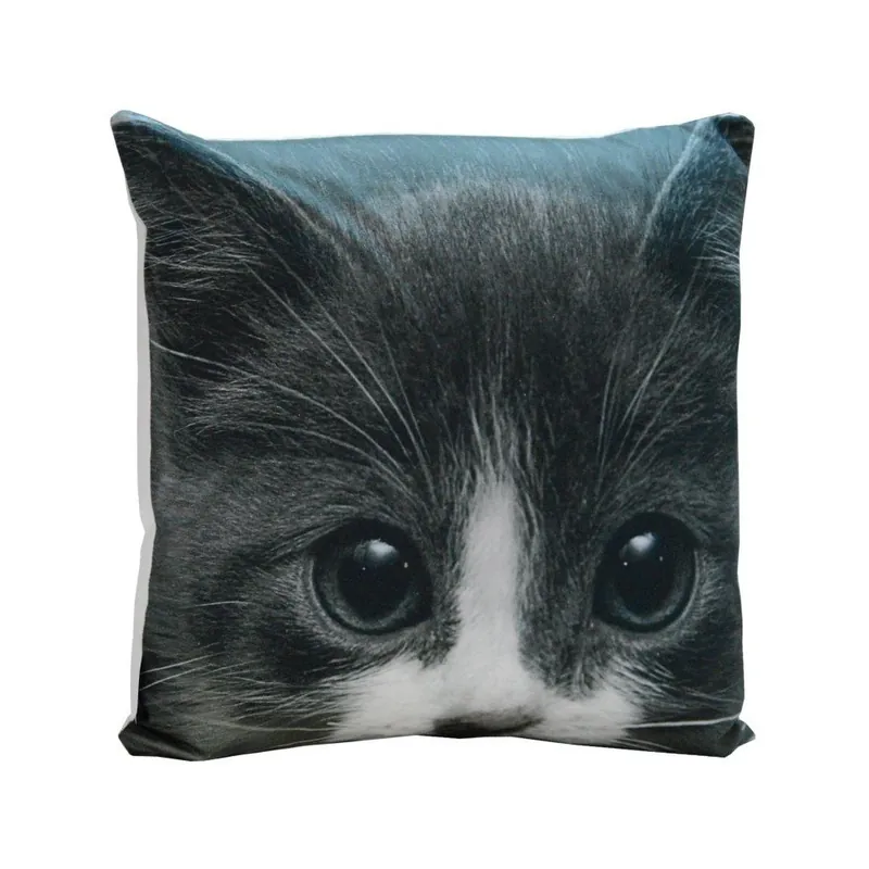 Taniej Poduszka Black Kitty, 45x45 cm Bonami