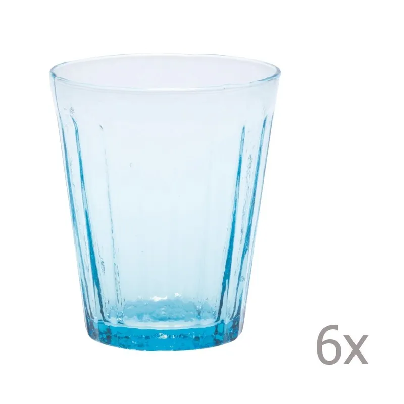 Popularny Zestaw 6 szklanek na wodę Lucca Sky, 450 ml Bonami