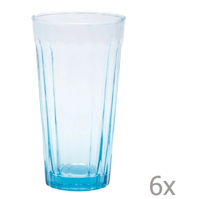 Oferta Zestaw 6 wysokich szklanek Lucca Sky, 500 ml Bonami