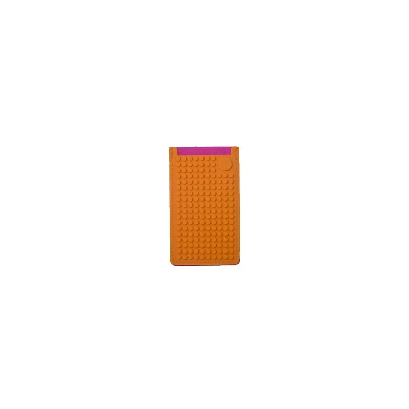 Cena promocyjna Pikselowe etui na telefon PixelArt, małe, fuksja/pomarańczowe Bonami
