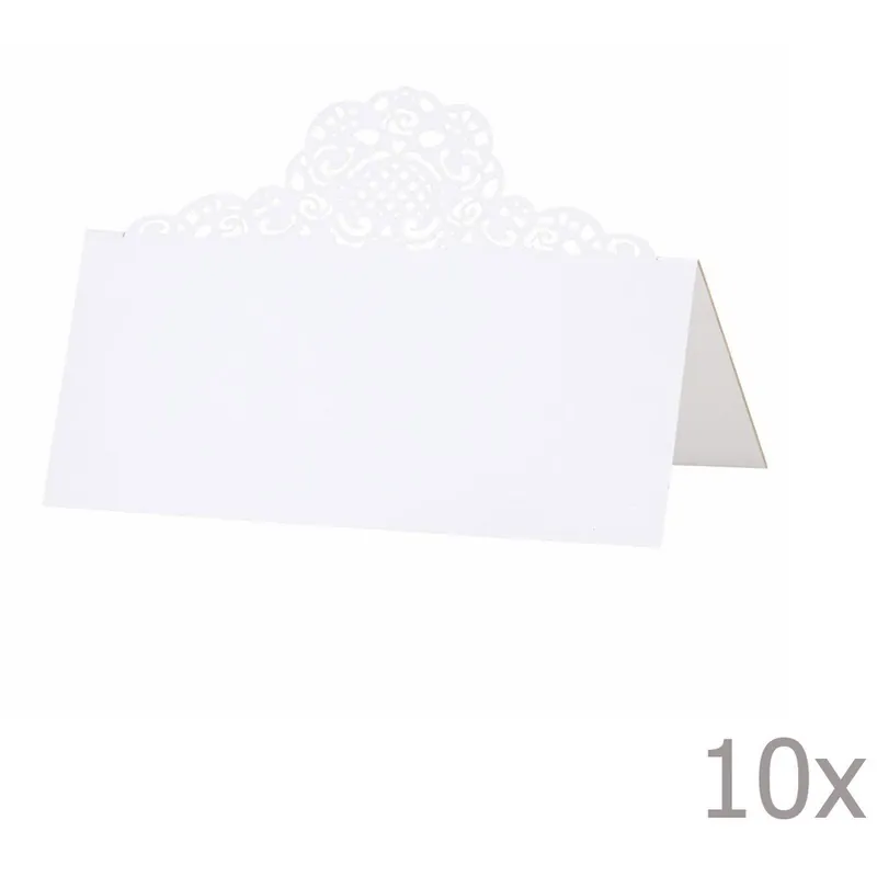 Wysoka jakość Winietki imienne Lace, 10 szt. Bonami