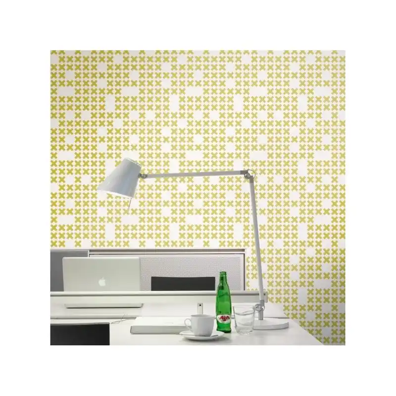 Popularny Fizelinowa tapeta System Yellow, 0,53x10,05 m Bonami