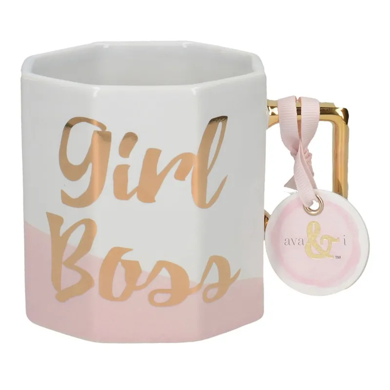 Kubek porcelanowy Creative Tops Girl Boss, 450 ml Bonami Nie przegap