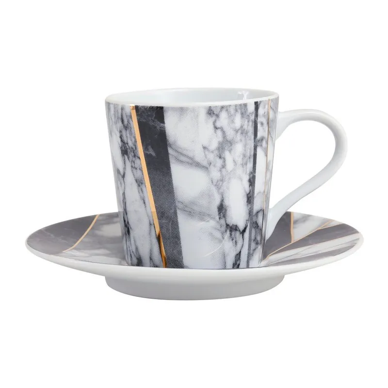 Zestaw 6 filiżanek ze spodkiem Côté Table Palaz Coffee Bonami Ograniczona ilość