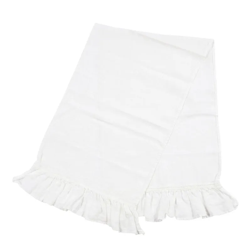 Biały bieżnik Côté Table Jupon White, 150x50 cm Bonami Bestseller