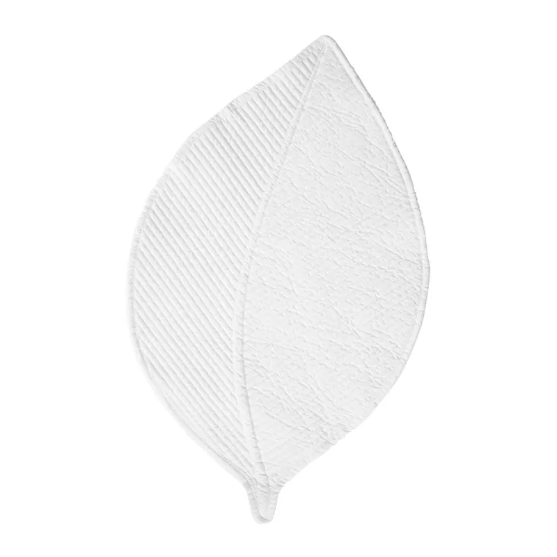 Biała serwetka bawełniana na stół Côté Table Feuil White, 54x34 cm Bonami Zamów dziś