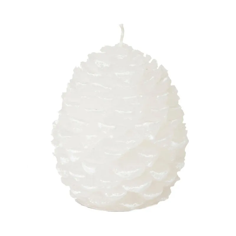 Biała świeczka Côté Table Cone Noel White, 9 cm Bonami Dodaj do koszyka