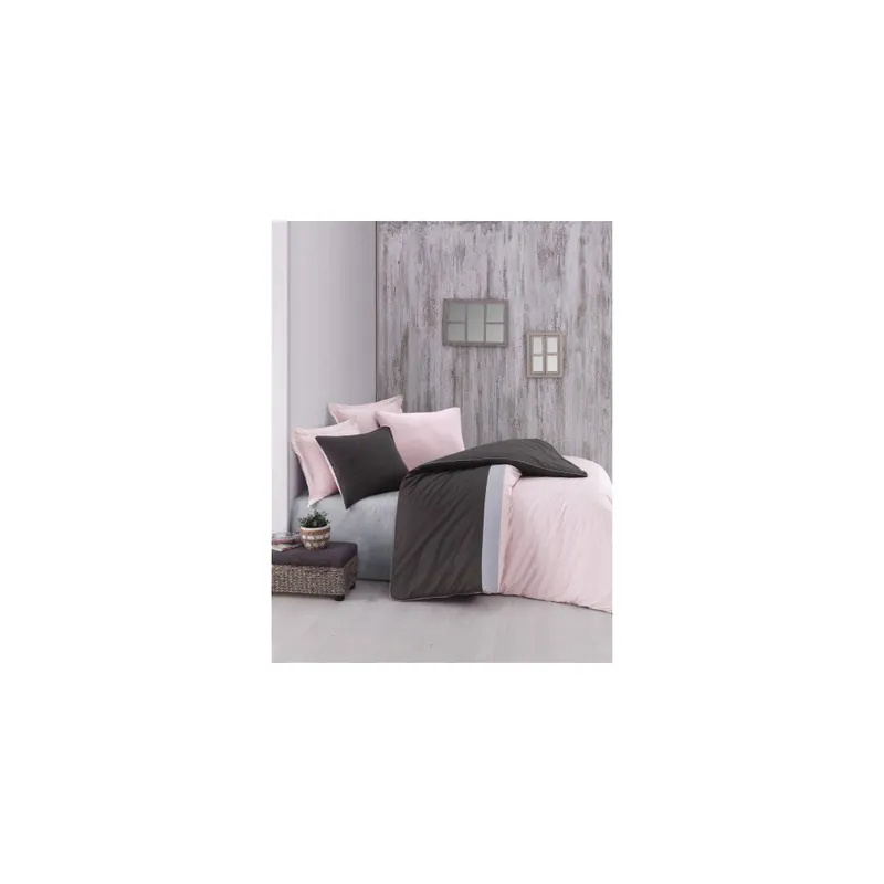 Bawełniana pościel dwuosobowa z prześcieradłem Plain Sport III, 200x220 cm Bonami Popularny